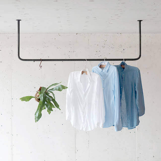 洗面所に物干しスペースが欲しい!オススメ室内干しグッズ&DIYアイデア