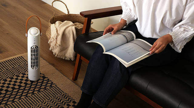 涼しさ+アルファが新基準。アロマが香って涼やぐ省スペースなタワーファン！