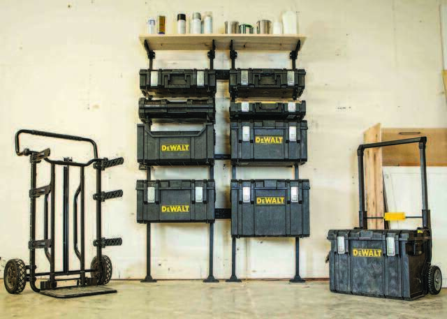 TOUGHSYSTEMはガレージと好相性!アウトドアでも使える壁掛けOKなツールボックス