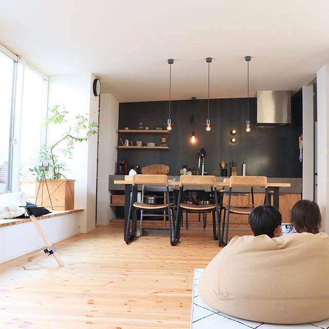 映える!オシャレな壁付けキッチンで広~いLDK空間を叶えよう!