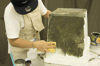 DIY塗装でサビ加工!IKEAのゴミ箱をエイジングペイント! | カシワバラさんの暮らし。