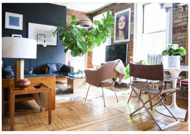 ブルックリンスタイルは壁紙で作る!オシャレ&カッコいいお部屋のアイデア
