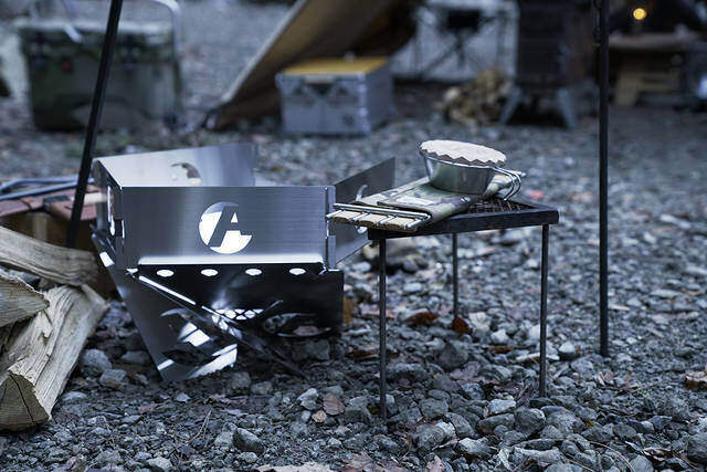 みんな待ってた！軽量・シンプルな焚き火台asimocraftsのtakibi_no_asi！