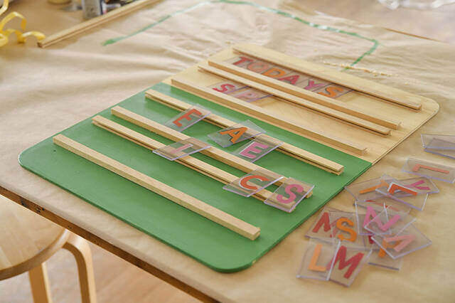 家族みんなで“言葉”を贈ろう！憧れおしゃれカフェ風飾れるメッセージボードをDIY