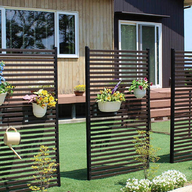 自慢の外観！庭の印象をつくる外構目隠しフェンスの施工例