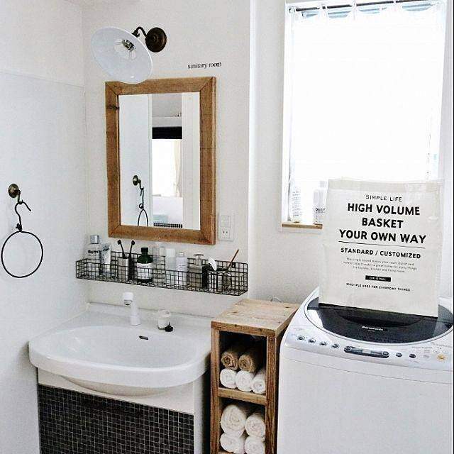 洗面台収納DIYアイデア集!隙間の有効活用でスッキリ片付く!