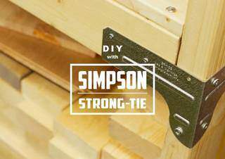 シンプソン金具を使った、DIY家具はこちらから。
