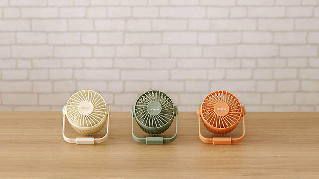 首掛け・クリップ・LED！多機能ハンディファンが今夏も進撃の予感。