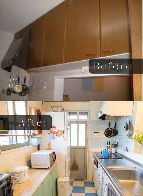 キッチンbefore after