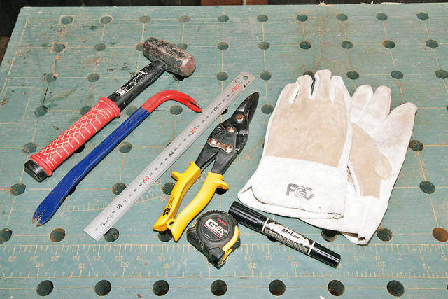 一斗缶&薪ストーブ用煙突で簡易型ロケットストーブを作る