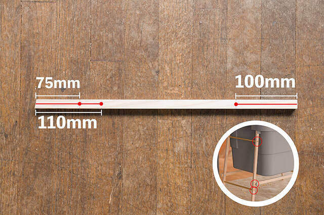 “仕舞えるだけ”の収納で満足?汚れも防げる超快適サイドテーブルをDIY