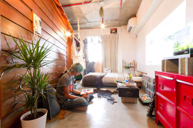 ワンルームの中にツリーハウス！？夢が沢山詰まったリノベ部屋