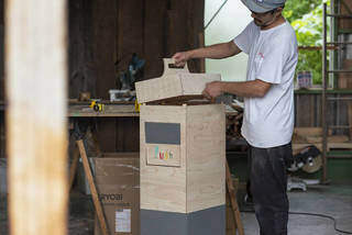 収納付きダストボックス(ゴミ箱)をDIY!おしゃれ&大容量ダストボックス編 | カシワバラさんの暮らし。