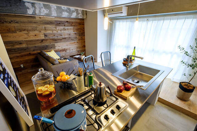 カウンター使いが決めて!キッチン部屋をもっと楽しむ方法