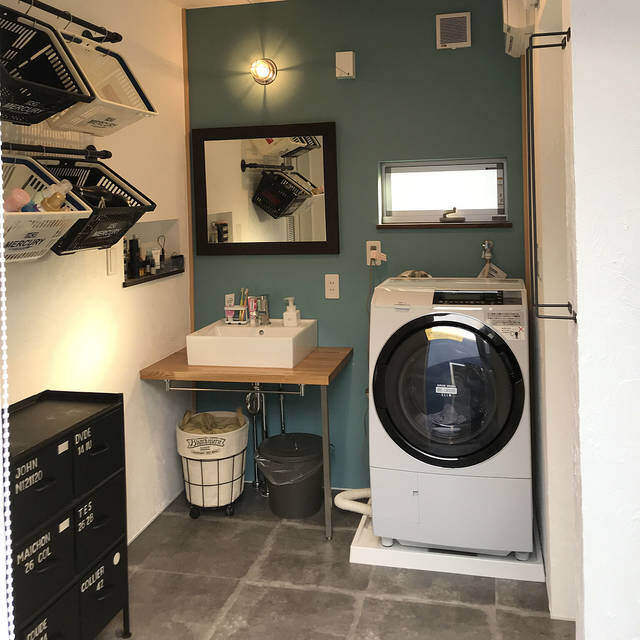 見た目も機能性も◎洗面所の床に最適なクッションフロア!