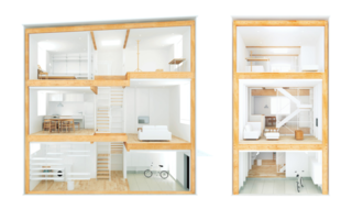 新感覚の都市型住宅!『縦の家』で“編集する”自分らしい生活。 | カシワバラさんの暮らし。