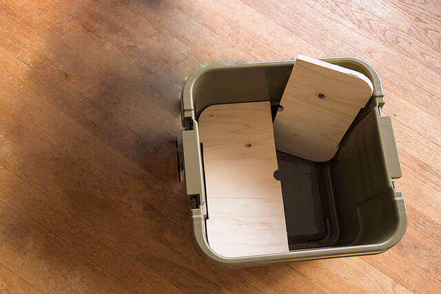 “仕舞えるだけ”の収納で満足?汚れも防げる超快適サイドテーブルをDIY