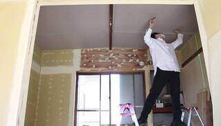 古民家の洋室化計画！砂壁の上に壁を作り出すDIY | DIYer(s)│リノベと暮らしとDIY。
