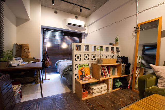 まるで太陽の光降り注ぐ南国リゾート！リノベ部屋だからできた開放空間