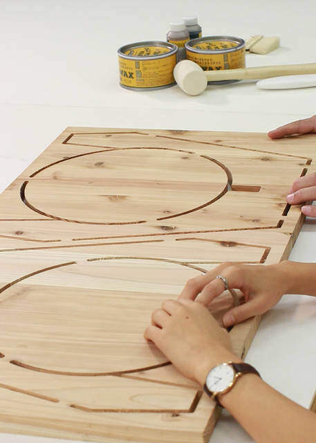 木itで作るDIYスツール！家族と成長する木工家具／カシワバラさんの暮らし。オンラインストア