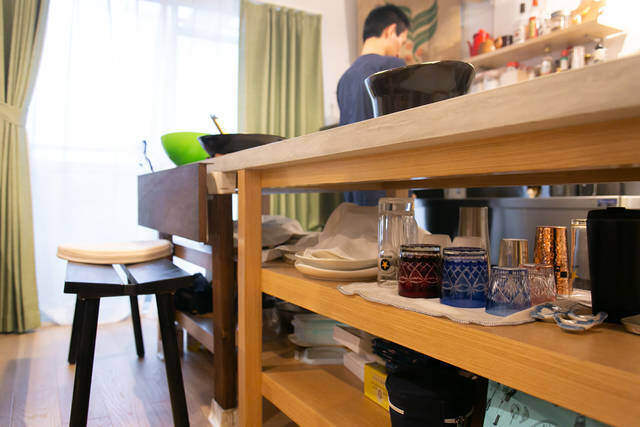 本格料理に首ったけ!キッチンに愛情注いだリノベ部屋!