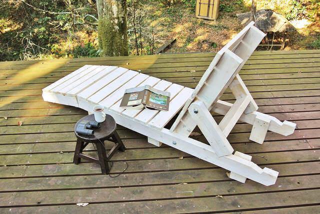 かんたん木工で作る!デッキチェア