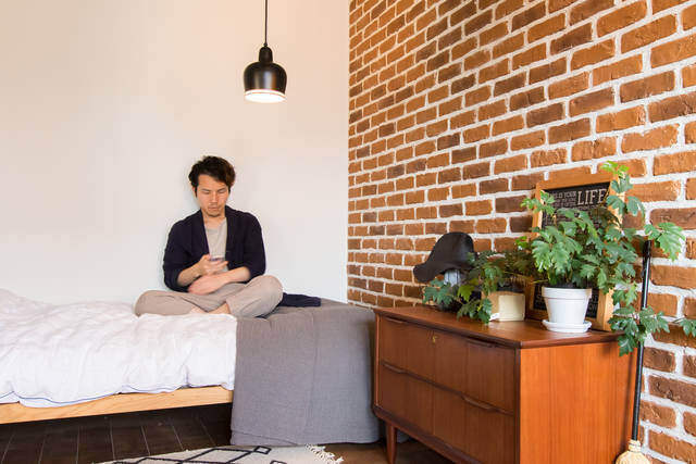 憧れブリックウォールもリノベ賃貸で叶う！優しい陽射しの開放感