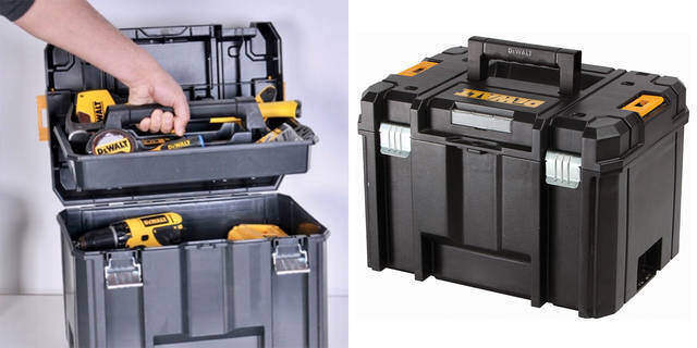 業界最多クラスの11種類！組み合わせ自由な「DEWALT TSTAK」はアウトドアにも最適