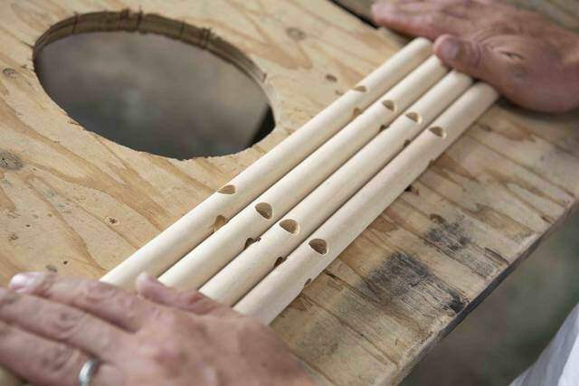 丸棒×セメントで作るDIY傘立て!自宅の玄関サイズにオーダーメイド