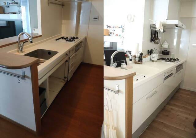 左：Before　右：After