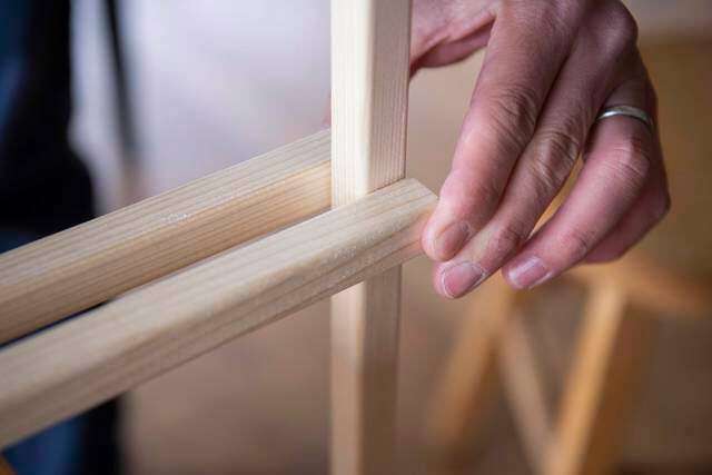 魅せて、映える、三段ラック!2つの木材でかんたんDIY!