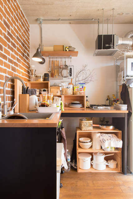 憧れブリックウォールもリノベ賃貸で叶う！優しい陽射しの開放感