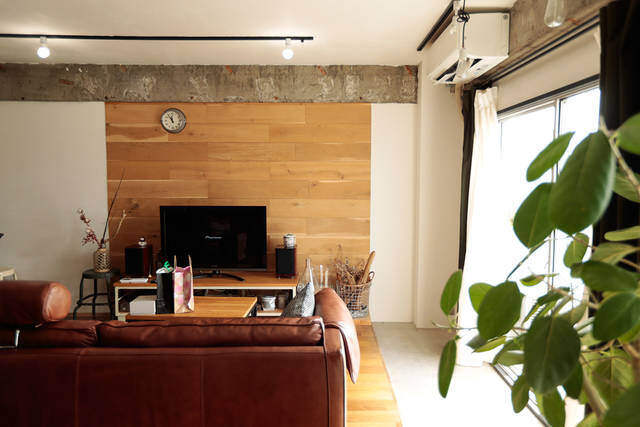 趣味が高じた2.7mのアイランドキッチンが部屋の主役！