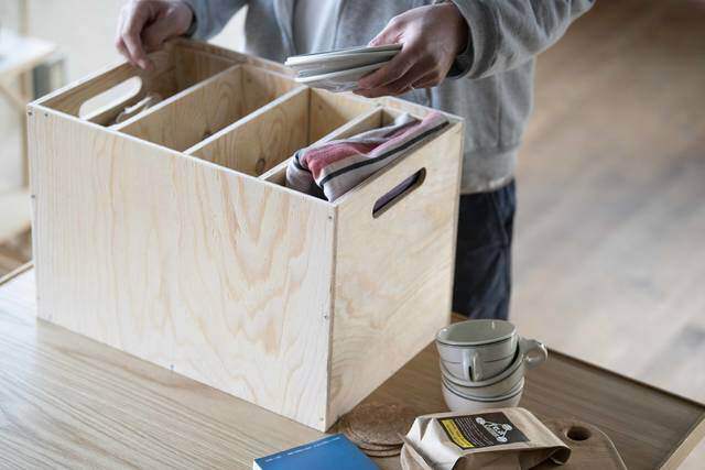 タテ・ヨコ自由にたっぷり収納！マルチに使えるボックスラック