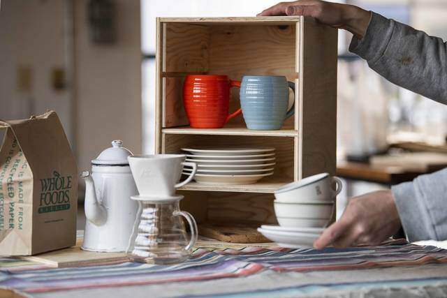 タテ・ヨコ自由にたっぷり収納！マルチに使えるボックスラック