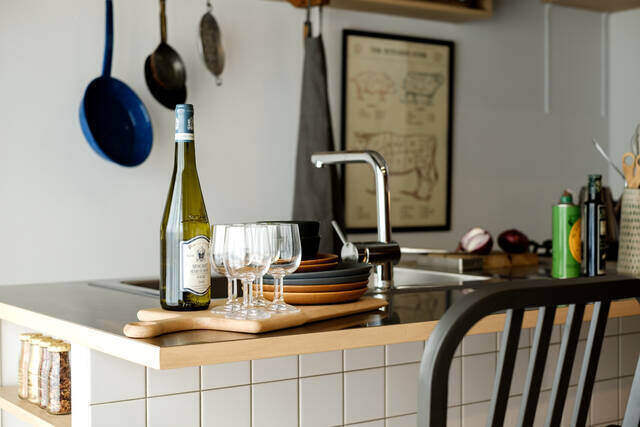 カウンター使いが決めて!キッチン部屋をもっと楽しむ方法