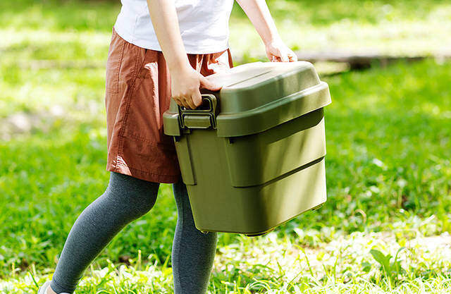 家でも外でも使える“コンパクト”!耐荷重100kgの収納トランクカーゴ