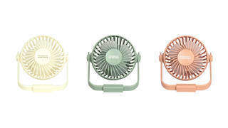 充電式5wayファン ネックストラップ&LEDライト付 PR-F042