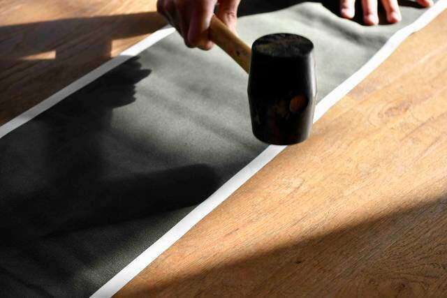 縫わずに作れるキャンバスラック 。屋内外問わず吊るして収納！