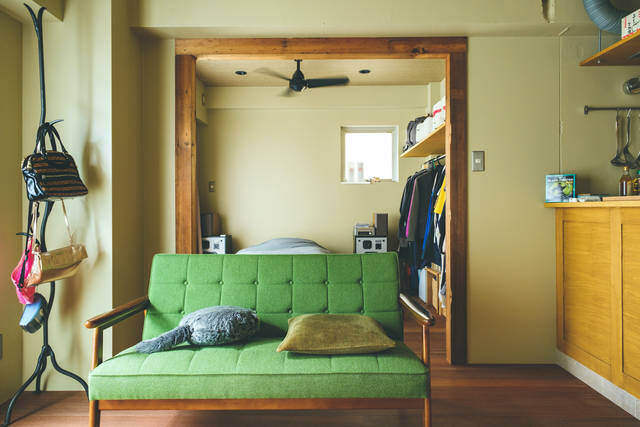 都会で楽しむオールドハワイアンな暮らし？！リノベ賃貸が叶えた癒し空間