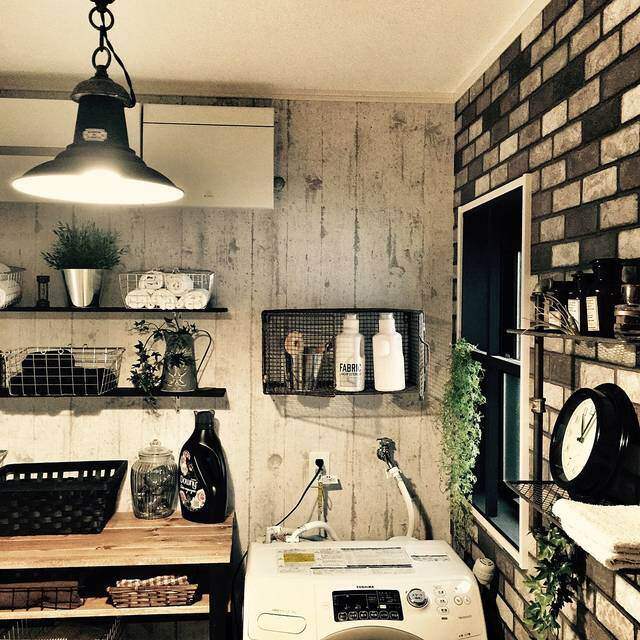 【インダストリアルスタイル】壁紙で男前アメリカン空間を作ろう!