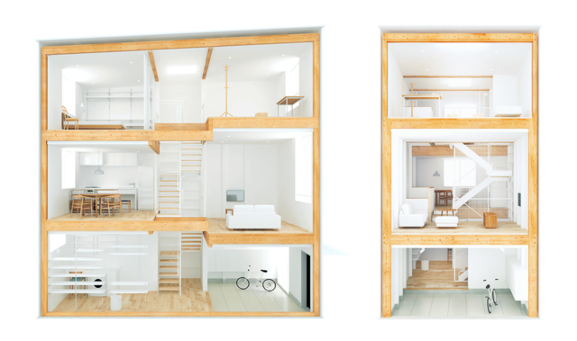 新感覚の都市型住宅!『縦の家』で“編集する”自分らしい生活。