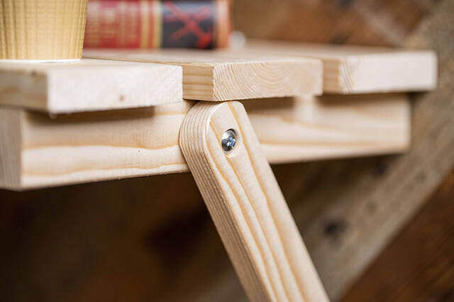 呼ばれて飛び出る便利ラック!?童心をくすぐられる変形DIYレシピ現る