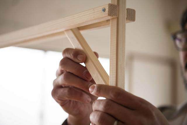 魅せて、映える、三段ラック!2つの木材でかんたんDIY!