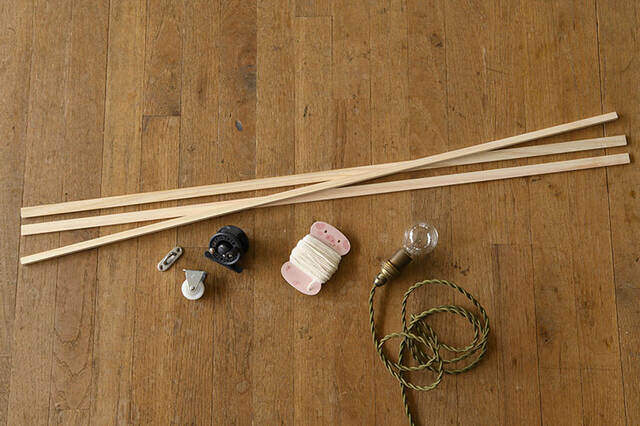 釣り用品の思わぬ活用法!?憧れの壁付けアームライトをDIY