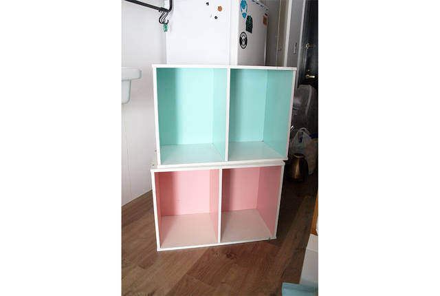 カラーボックスリメイクでキッチン台をDIY!見た目も使いやすさも◎