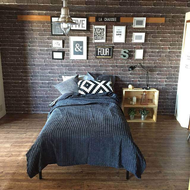 ブルックリンスタイルは壁紙で作る!オシャレ&カッコいいお部屋のアイデア