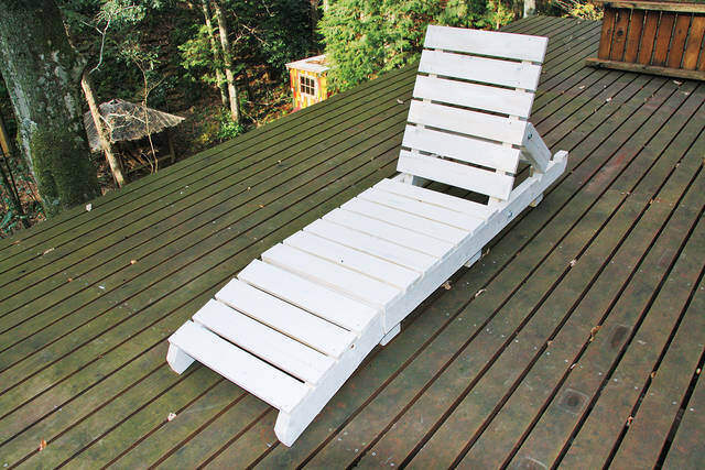 かんたん木工で作る!デッキチェア