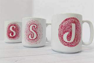 毎日使いたくなる、ドット柄イニシャルマグカップをDIY！ | カシワバラさんの暮らし。