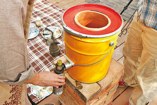 火を愉しむDIY!素焼きの鉢でタンドール窯作り!